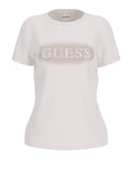 Guess T-shirt Ingrid Donna V5YI08J1314 Salt White - Bianco