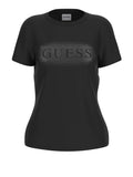 Guess T-shirt Ingrid Donna V5YI08J1314 Jet Black A996 - Nero