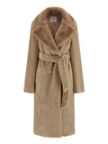 Guess Cappotto Jole Donna W5BL68W4200 Moss Khaki - Marrone