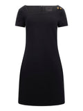 Guess Vestito Mini Maelice Fit And Flare Donna W5YK17KCMU2 Jet Black A996 - Nero