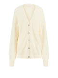 Guess Cardigan Jamie Donna W5YR06Z3OO0 Cream White - Bianco