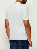 Hugo Boss T-shirt Thompson Uomo 50468347 Open Blue - Celeste