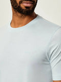 Hugo Boss T-shirt Thompson Uomo 50468347 Open Blue - Celeste