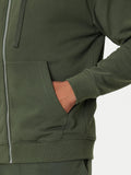 Hugo Boss Felpa Zip Dapozip Uomo 50548651 Dark Green - Verde