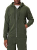 hugo boss felpa zip dapozip uomo 50548651 dark green verde 163086316