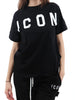 icon t shirt donna icdf2w6t001 nero 168707944