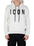 Icon Felpa Cappuccio Uomo ICUF2W6F005 - Bianco