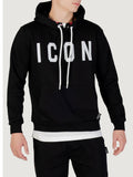 Icon Felpa Cappuccio Uomo ICUF2W6F005 - Nero