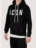 Icon Felpa Cappuccio Uomo ICUF2W6F005 - Nero