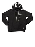 Icon Felpa Cappuccio Uomo ICUF2W6F008 - Nero
