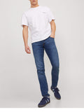 Jack e Jones Jeans Slim Uomo 12152347 - Denim