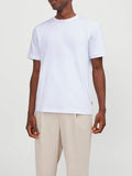 Jack e Jones T-shirt Uomo 12254412 White - Bianco