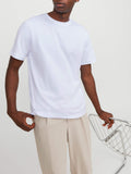 Jack e Jones T-shirt Uomo 12254412 White - Bianco