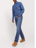 Jack e Jones Jeans Straight Uomo 12269528 - Denim