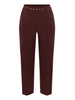 kocca pantalone chino taty donna a25ppf7401abun0000 bordeaux 166477226