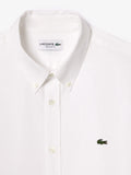 Lacoste Camicia Classica Uomo CH2933 - Bianco