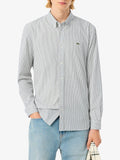 Lacoste Camicia Classica Uomo CH5084 - Bianco