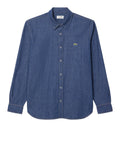 Lacoste Camicia Casual Uomo CH9084 - Denim