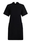 Liu Jo Vestito Midi Donna CF5035MS55N - Nero