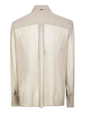 Liu Jo Camicia Casual Camicia Donna CF5302TS869 Ivory - Avorio