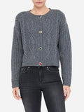 Liu Jo Cardigan Donna MF5423MS040 - Grigio