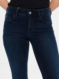 Liu Jo Jeans Slim Donna UF5025D4615 Den.blu/black Winner - Denim