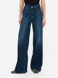 Liu Jo Jeans a Zampa Donna UF5128D0269 Den.blu Long Lt.stre - Denim