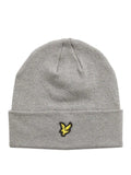 Lyle & Scott Berretto Uomo HE2313A Mid Grey Marl - Grigio