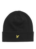 lyle scott berretto uomo he2313a jet black nero 168690914