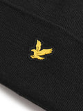 Lyle & Scott Berretto Uomo HE2320G Jet Black - Nero
