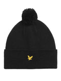 Lyle & Scott Berretto Uomo HE2320G Jet Black - Nero