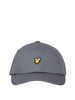 lyle scott berretto con visiera uomo he2321a gunmetal grigio 167404159