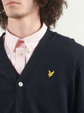 Lyle & Scott Cardigan Uomo KN2100VC Dark Navy - Blu
