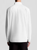 Lyle & Scott Camicia Casual Plain Oxford Uomo LW2112V White - Bianco