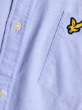 Lyle & Scott Camicia Casual Plain Oxford Uomo LW2112V Riviera - Celeste