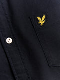 Lyle & Scott Camicia Casual Plain Oxford Uomo LW2112V Dark Navy - Blu