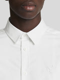 Lyle & Scott Camicia Classica Tonal Easy Care Poplin Uomo LW2113TON White - Bianco