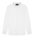 Lyle & Scott Camicia Classica Tonal Easy Care Poplin Uomo LW2113TON White - Bianco