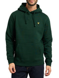Lyle & Scott Felpa Cappuccio Uomo ML1139V Dark Green - Verde