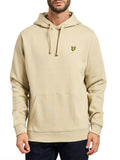 Lyle & Scott Felpa Cappuccio Uomo ML1139V Grey Taupe - Avorio