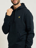 Lyle & Scott Felpa Cappuccio Uomo ML1139V Dark Navy - Blu