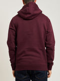 Lyle & Scott Felpa Cappuccio Uomo ML1139V Burgundy - Bordeaux