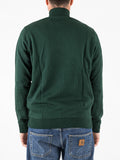 Lyle & Scott Felpa Zip Uomo ML2148V Dark Green - Verde