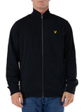 Lyle & Scott Felpa Zip Uomo ML2148V Jet Black - Nero