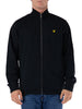 lyle scott felpa zip uomo ml2148v jet black nero 167985848