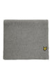 lyle scott sciarpa uomo sv2300a mid grey marl grigio 163285766
