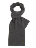 Lyle & Scott Sciarpa Uomo SV2301A Charcoal Marl - Grigio