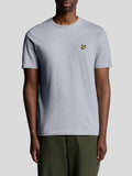 Lyle & Scott T-shirt Plain Uomo TS400VOG Light Grey Marl - Grigio
