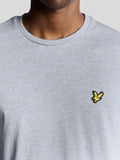 Lyle & Scott T-shirt Plain Uomo TS400VOG Light Grey Marl - Grigio