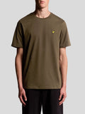 Lyle & Scott T-shirt Plain Uomo TS400VOG Olive - Verde